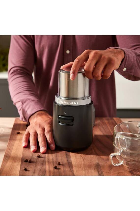 KitchenAid 5KBGR111BM Go Kablosuz Serisi Kahve Öğütücüsü Bataryalı - 7