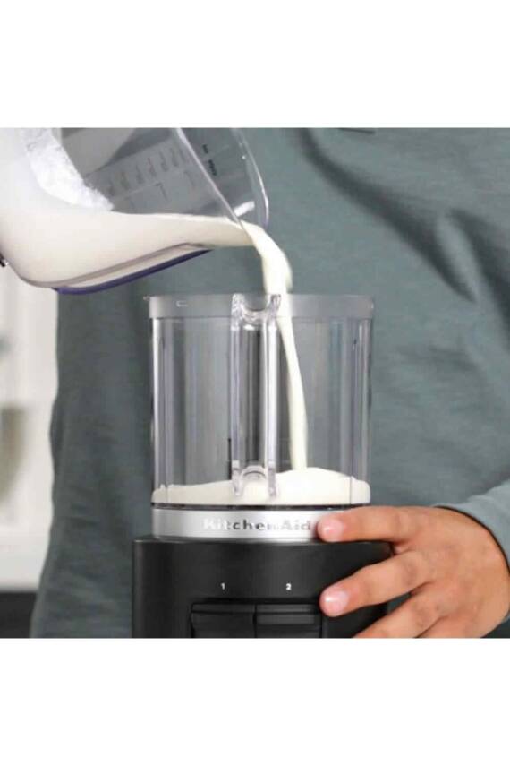 KitchenAid 5KFCR500BM Go Kablosuz Serisi Mini Mutfak Robotu Bataryasız - 6