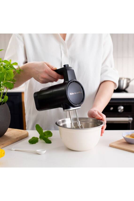 KitchenAid 5KHMR700BM Go Kablosuz Serisi El Mikseri Bataryasız - 6