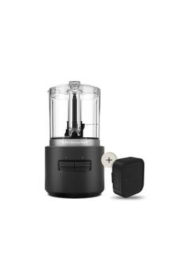 KitchenAid 5KFCR531BM Go Kablosuz Serisi Mini Mutfak Robotu Bataryalı - 1