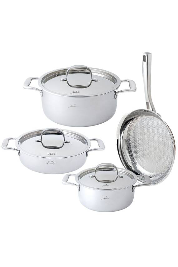 Jumbo 500.01.01.7556 Gurme (3PLY) 7 Parça Tencere Seti - 4