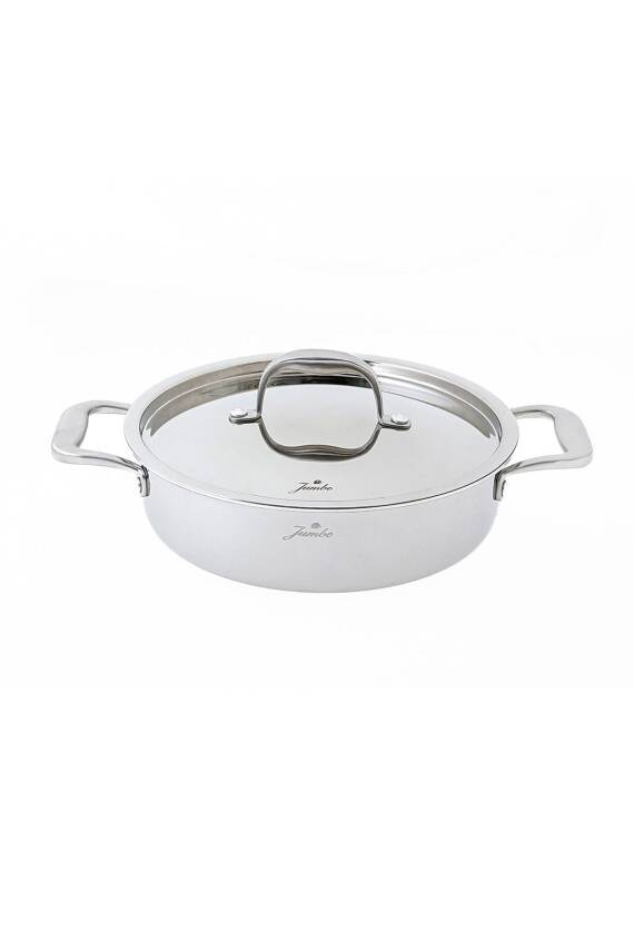 Jumbo 500.01.01.7556 Gurme (3PLY) 7 Parça Tencere Seti - 6