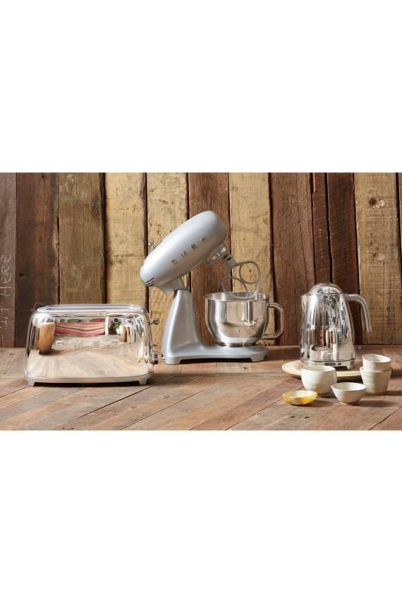 Smeg SMF02SVEU Silver 800 Watt 4.8 Litre Stand Mikseri - 5
