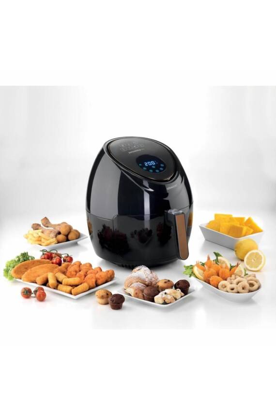 Kenwood HFP50.000BK AirFryer XXL Siyah Sıcak Hava Fritöz - 4