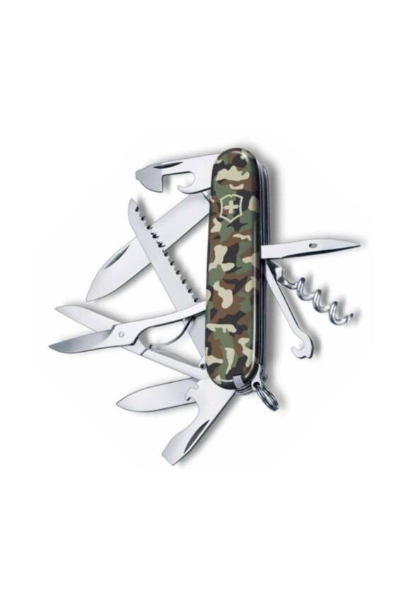 Victorinox 1.3713.94 Kamuflajlı Huntsman Çakı - 1