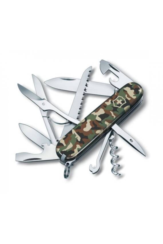 Victorinox 1.3713.94 Kamuflajlı Huntsman Çakı - 2