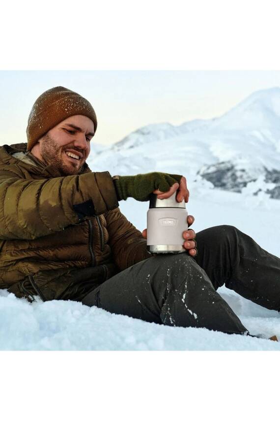 Thermos Icon Serisi 0,47 Yemek Termosu Sandstone IS3002SN - 8