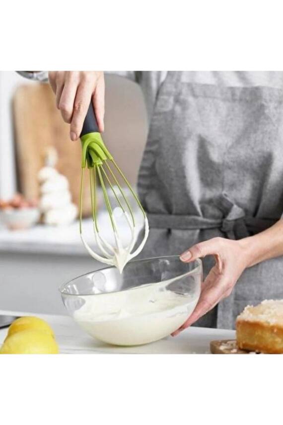 Joseph Joseph 10539 Gri-Yeşil Çırpıcı - 6