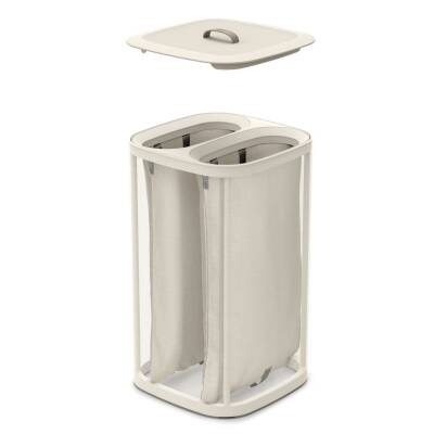 Joseph Joseph 50019 Tota 60 Litre Çamaşır Ayırma Sepeti Ekru - 3