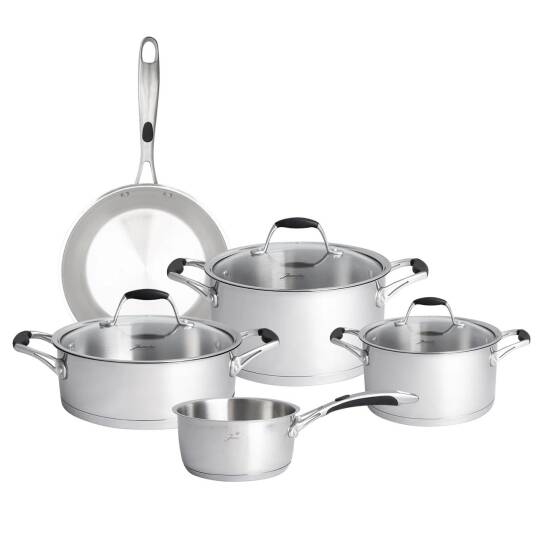 Jumbo New Stella 8 Parça Çelik Tencere Seti - 1