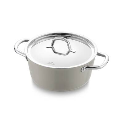 Jumbo Swiss Crystal 7 Parça Tencere Seti Bej - 3