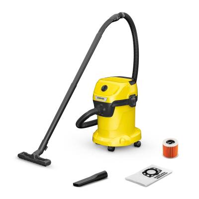 Karcher 1.628-101.0 WD 3 V-17/14/20 (YYY) ISLAK KURU ELEKTRİKLİ SÜPÜRGE - 1