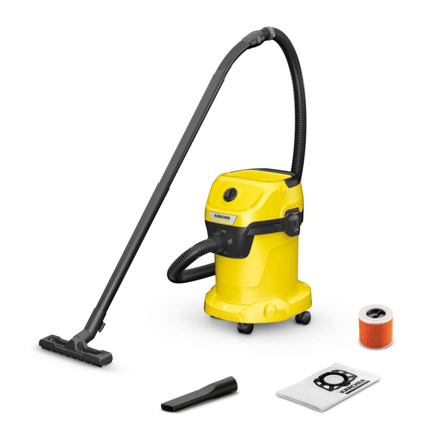 Karcher 1.628-101.0 WD 3 V-17/14/20 (YYY) ISLAK KURU ELEKTRİKLİ SÜPÜRGE - 1