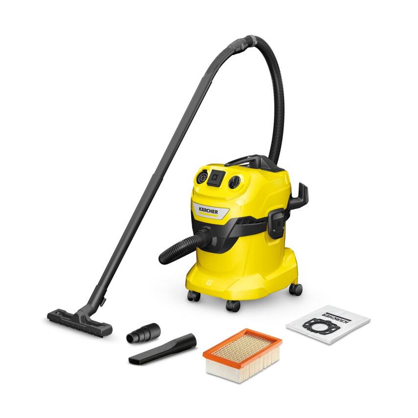Karcher 1.628-270.0 WD 4 P V-20/5/22 EU Islak Kuru Elektrik Süpürgesi - 1