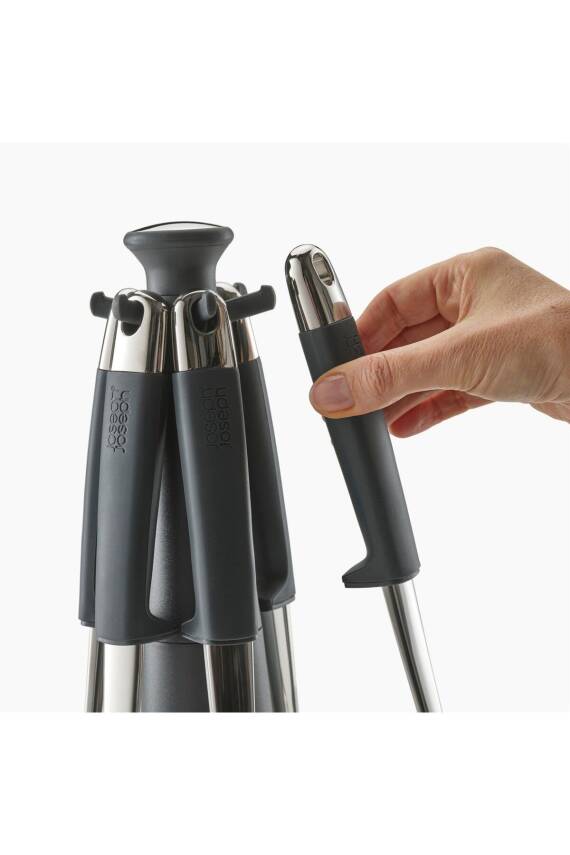 Joseph Joseph 95029 100 Collection Elevate Çelik Standlı Servis Seti - 4