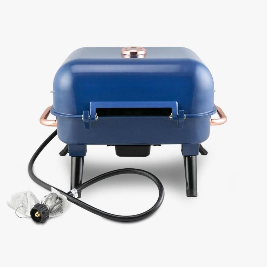 Kenmore KT-R40003-NC Gazlı 2 Ocaklı Masa Üstü Barbekü – Mavi - 4