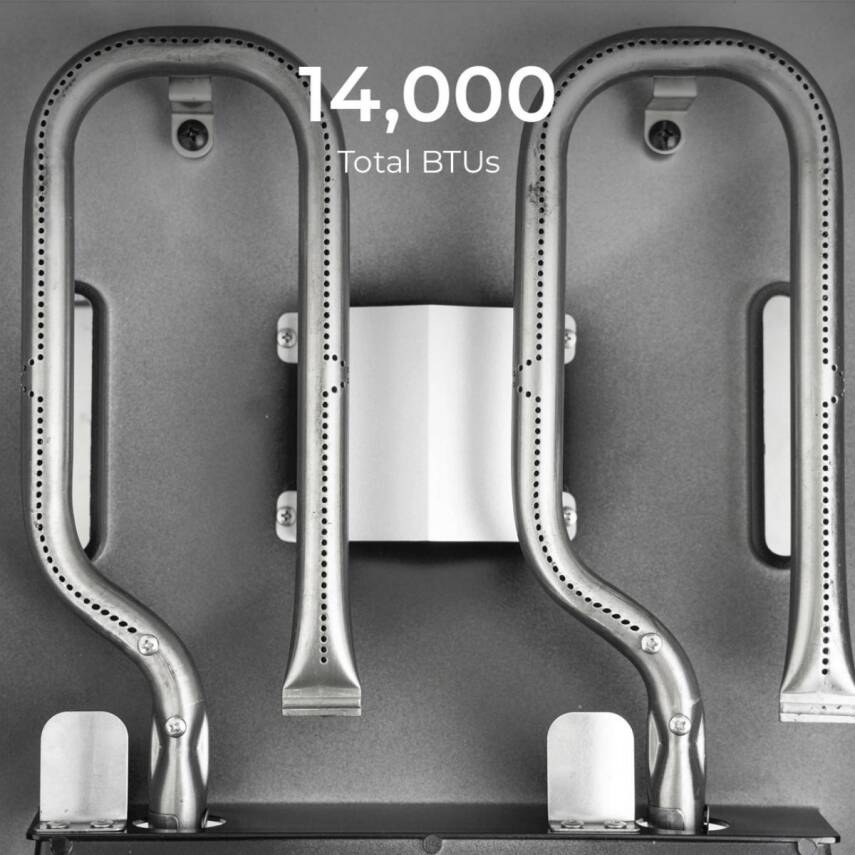 Kenmore KT-R40003-TQ Gazlı 2 Ocaklı Masa Üstü Barbekü – Turkuaz - 5