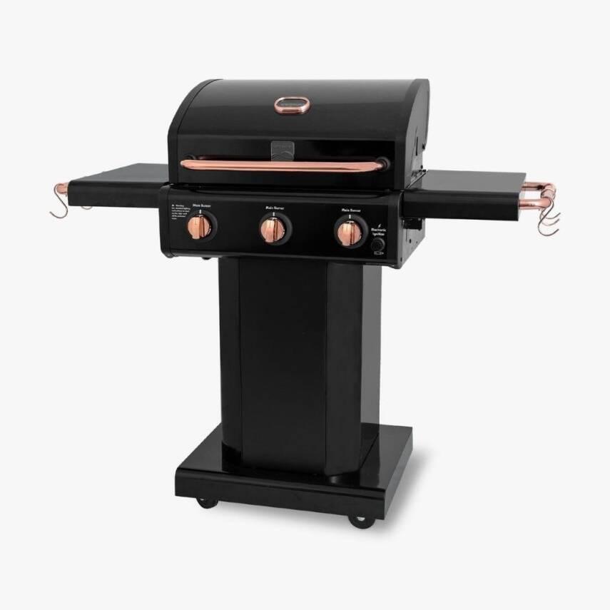 Kenmore PG-4030400LN-BC Gazlı 3 Ocaklı Barbekü – Siyah - 2