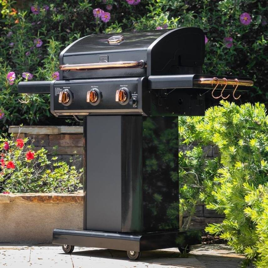 Kenmore PG-4030400LN-BC Gazlı 3 Ocaklı Barbekü – Siyah - 4