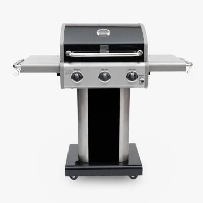 Kenmore PG-4030400LN-BK Gazlı 3 Ocaklı Barbekü – İnox - 2