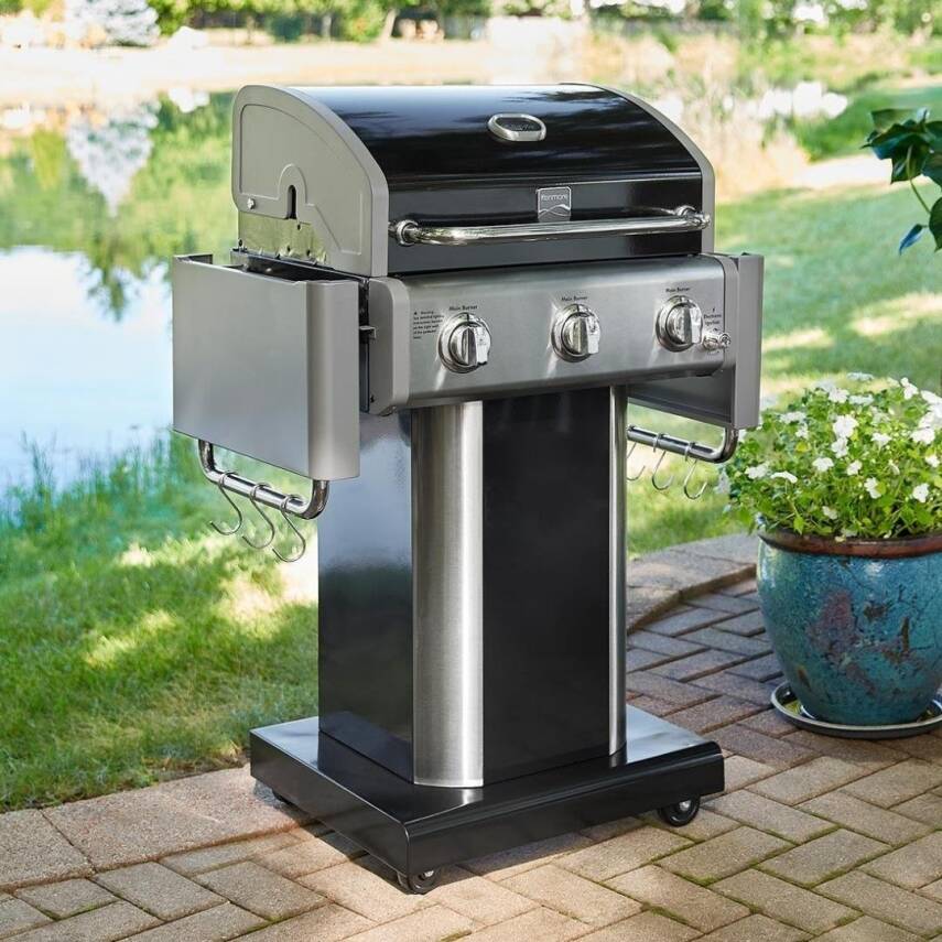 Kenmore PG-4030400LN-BK Gazlı 3 Ocaklı Barbekü – İnox - 5