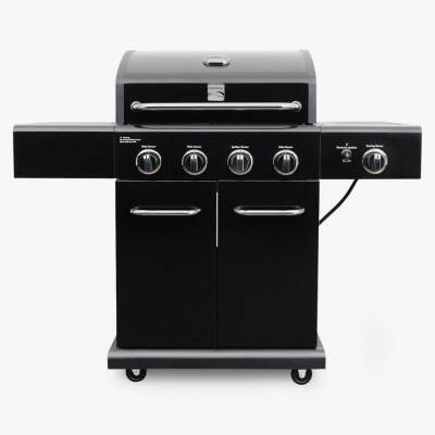 Kenmore PG-40409S0LB-1 Gazlı 4 Ocaklı Barbekü – Siyah - 2