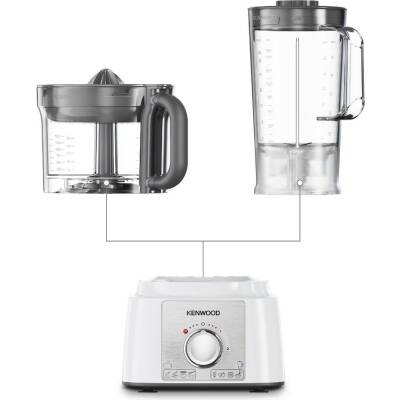 Kenwood FDP65.450WH 1000 Watt Multipro Ekspress 3 Litre Hazne Kapasiteli Mutfak Robotu - 4