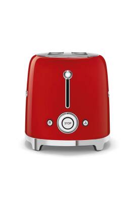 Smeg TSF01RDEU Retro Kırmızı 2X2 Slot Ekmek Kızartma Makinesi - 4