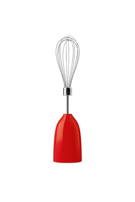 Smeg HBF22RDEU Standart 50's Style Kırmızı El Blender Seti - 2