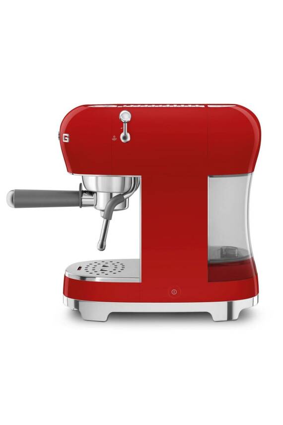 Smeg ECF02RDEU Kırmızı Espresso Kahve Makinesi - 2