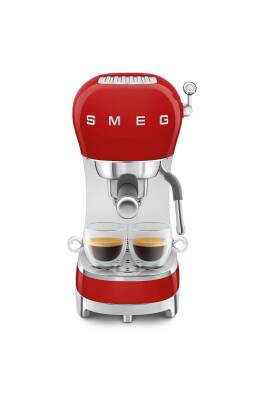 Smeg ECF02RDEU Kırmızı Espresso Kahve Makinesi - 5