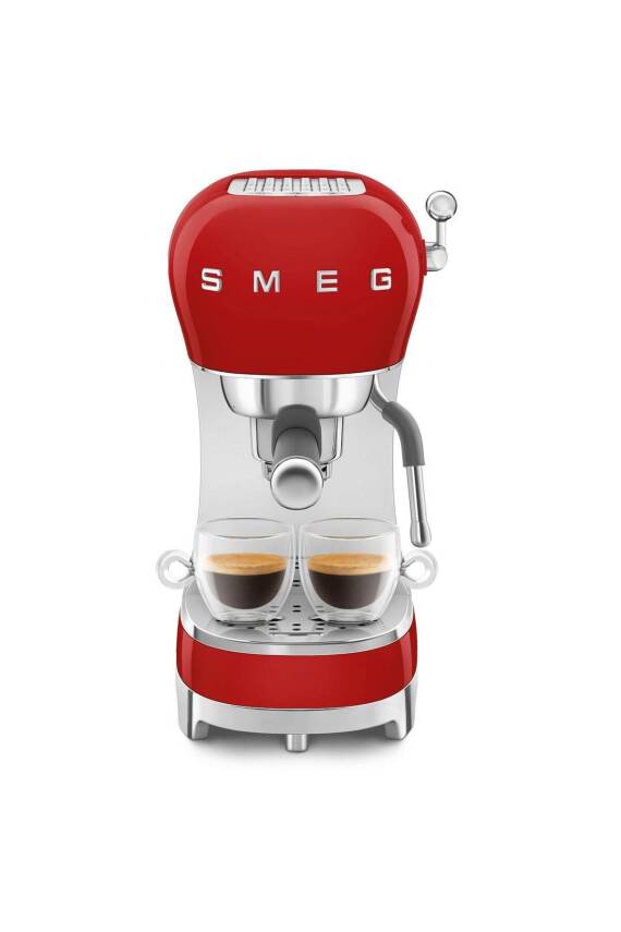 Smeg ECF02RDEU Kırmızı Espresso Kahve Makinesi - 5