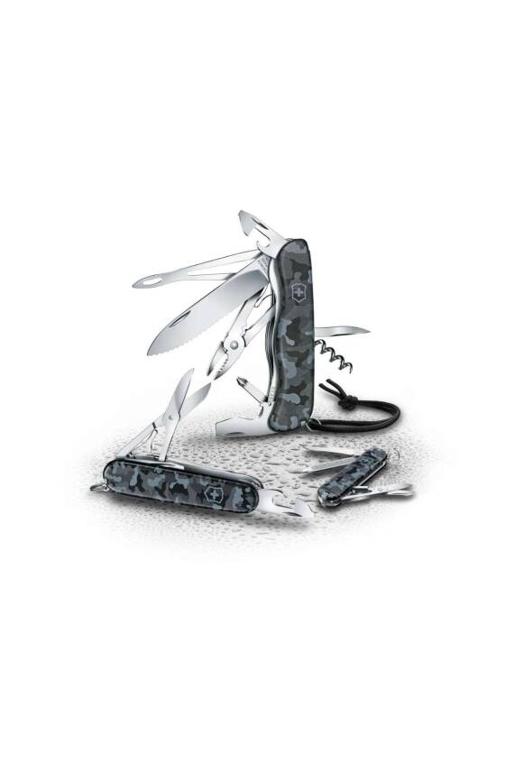Victorinox 0.6223.942 Klasik 58 MM Lacivert Kamuflaj Çakı - 6