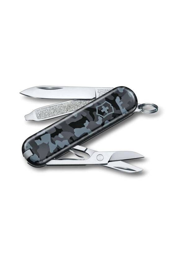 Victorinox 0.6223.942 Klasik 58 MM Lacivert Kamuflaj Çakı - 1