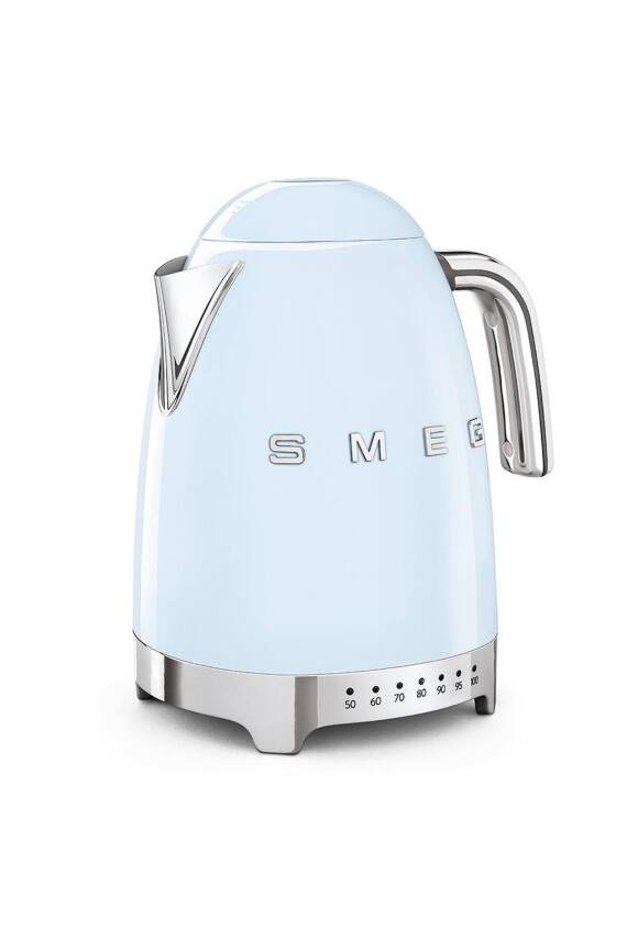 Smeg KLF04PBEU Retro Mavi Isı Ayarlı 2400 Watt 1.7 Litre Çelik Kettle - 2