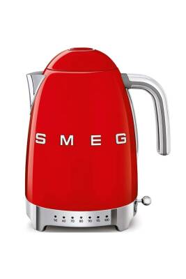 Smeg KLF04RDEU Retro Kırmızı Isı Ayarlı 2400 Watt 1.7 Litre Çelik Kettle - 1