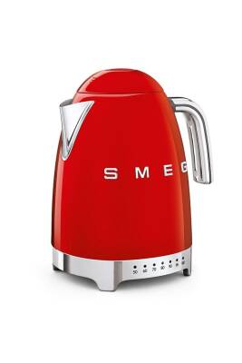 Smeg KLF04RDEU Retro Kırmızı Isı Ayarlı 2400 Watt 1.7 Litre Çelik Kettle - 2