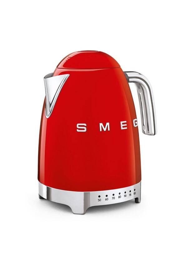 Smeg KLF04RDEU Retro Kırmızı Isı Ayarlı 2400 Watt 1.7 Litre Çelik Kettle - 2