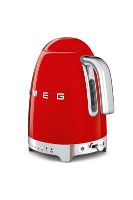 Smeg KLF04RDEU Retro Kırmızı Isı Ayarlı 2400 Watt 1.7 Litre Çelik Kettle - 3