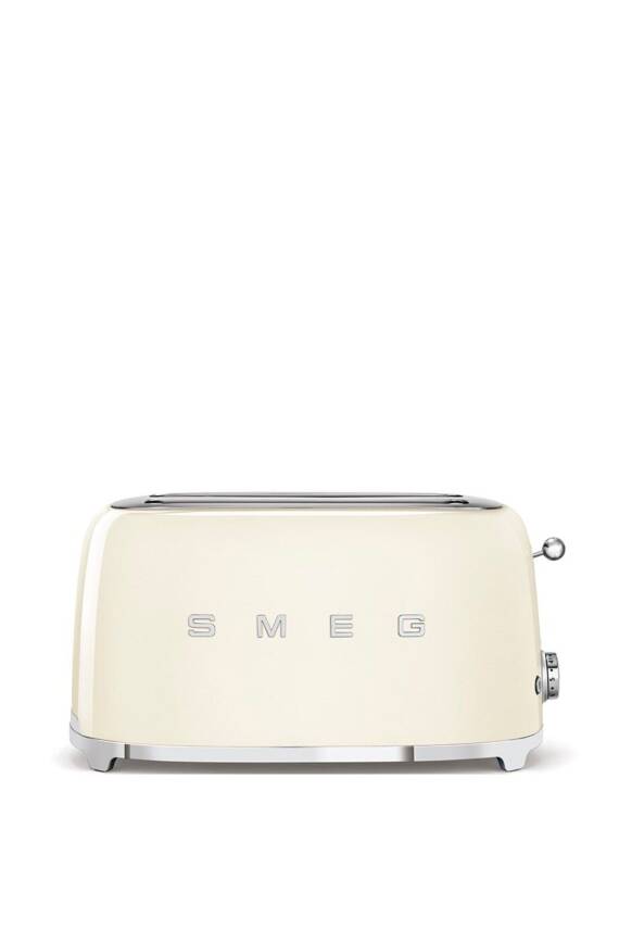 Smeg TSF02CREU Retro Krem 2x4 Slot Ekmek Kızartma Makinesi - 4