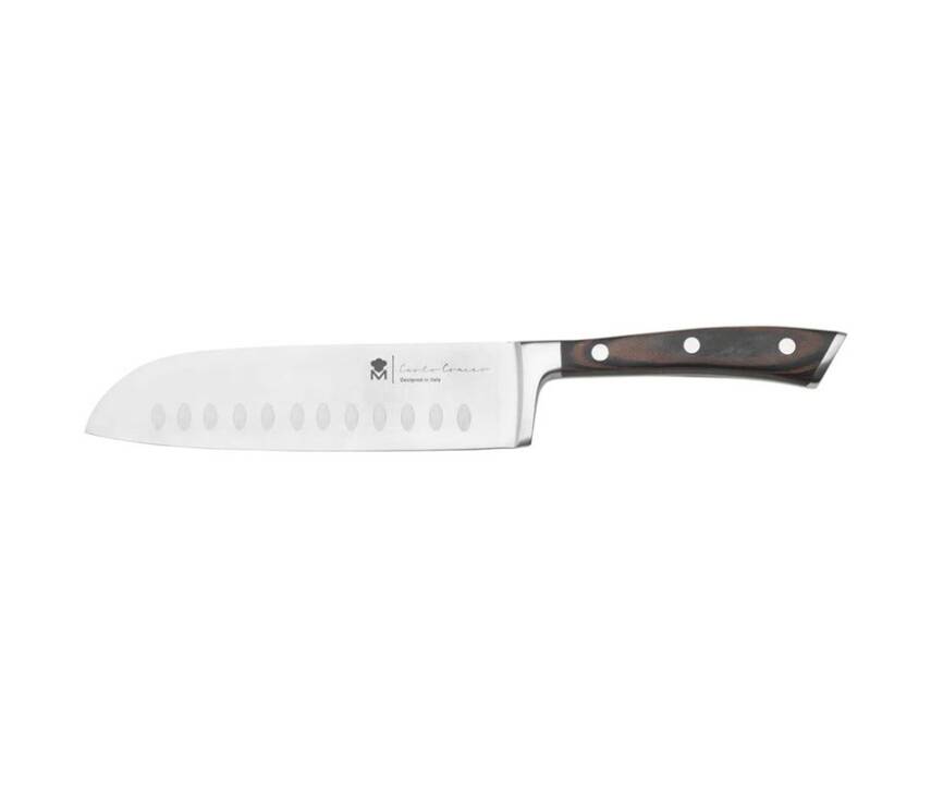 MasterPro BGMP-4401 Paslanmaz Çelik Santoku Bıçağı 17,5 cm - 1