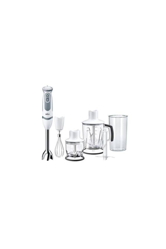 Braun MQ5245WH Multiquıck 5 1000 Watt Varıo Beyaz El Blender Seti - 1