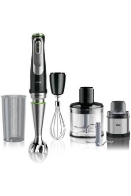 Braun MQ9138XI Multiquick 9 1200 Watt Siyah El Blender Seti - 1