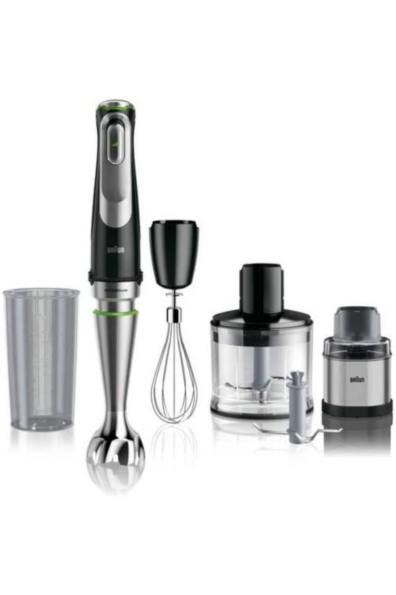 Braun MQ9138XI Multiquick 9 1200 Watt Siyah El Blender Seti - 1