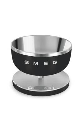 Smeg KSC01BLMWW Retro Siyah Tezgahüstü Dijital Mutfak Tartısı - 1