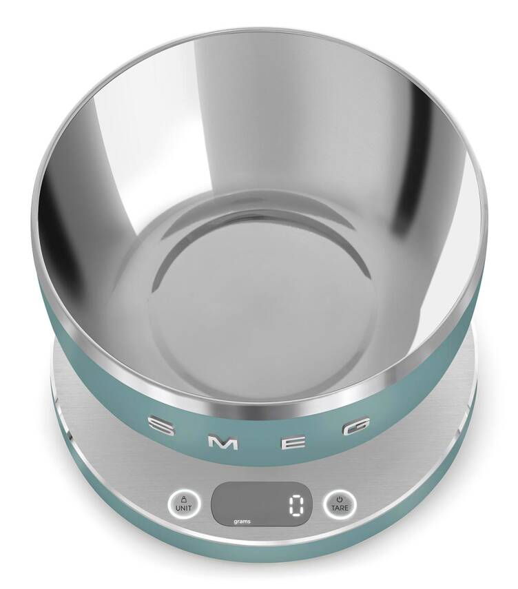 Smeg KSC01EGMWW Dijital Mutfak Tartısı Emerald Green Mat - 6