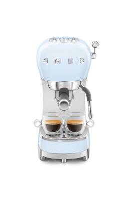 Smeg ECF02PBEU Mavi Espresso Kahve Makinesi - 5
