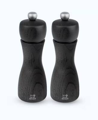 Peugeot 097SCR240925 Tahiti Graphite Tuz Ve Kara Biber Değirmeni 2’li Set 15 Cm - 1
