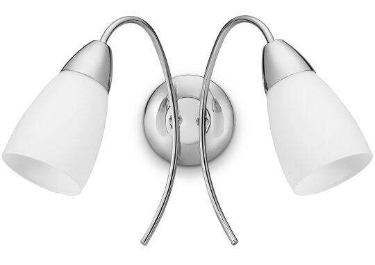 Outlet-PHİLİPS 32036 2'Lİ BANYO APLİĞİ CHROME 2X12W 230V - (32036/11/66) - 1