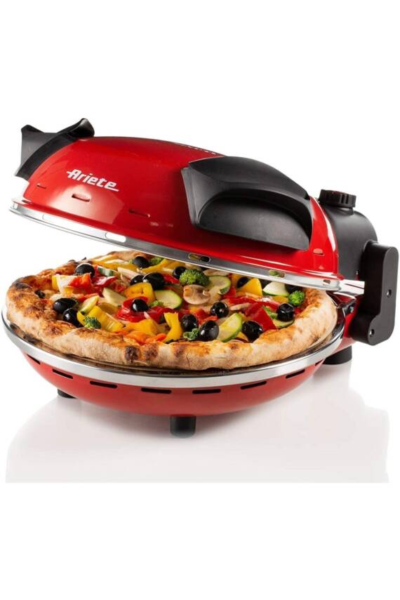 Ariete 0909/10 Pizza Fırını Kırmızı - 1
